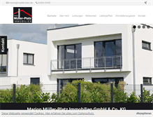 Tablet Screenshot of mueller-platz.de